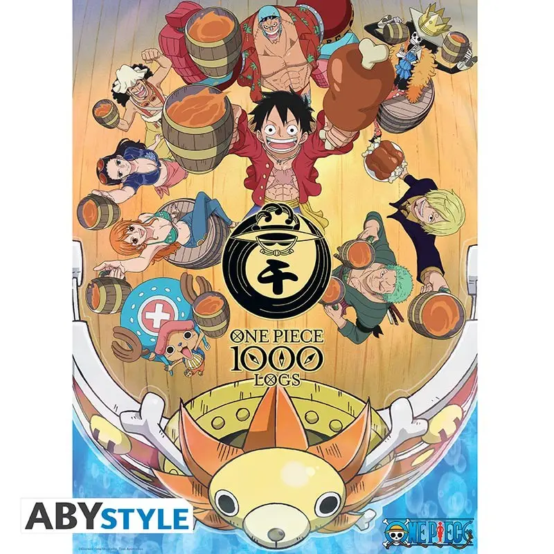ONE PIECE - 1000 LOGS CHEERS - POSTER (52X38)