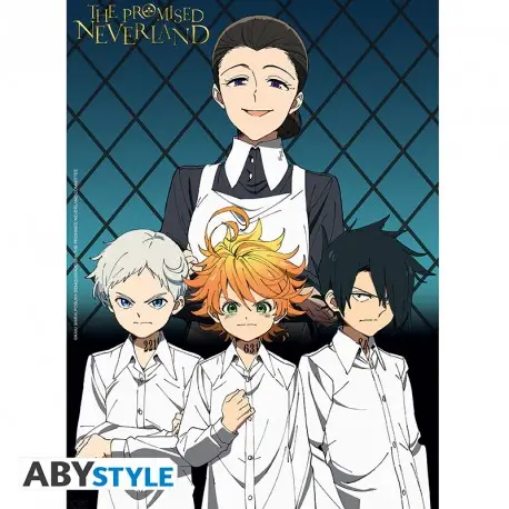 THE PROMISED NEVERLAND - MOM & ORPHANS - POSTER (52X38)