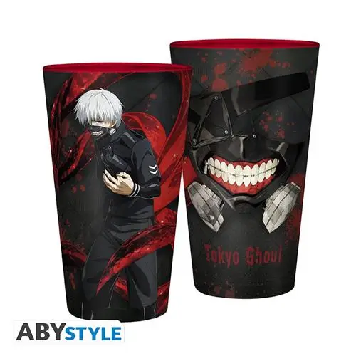 TOKYO GHOUL - BICCHIERI 400ML KANEKI & MASK