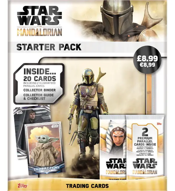STAR WARS: THE MANDALORIAN - TRADING CARDS STARTER PACK
