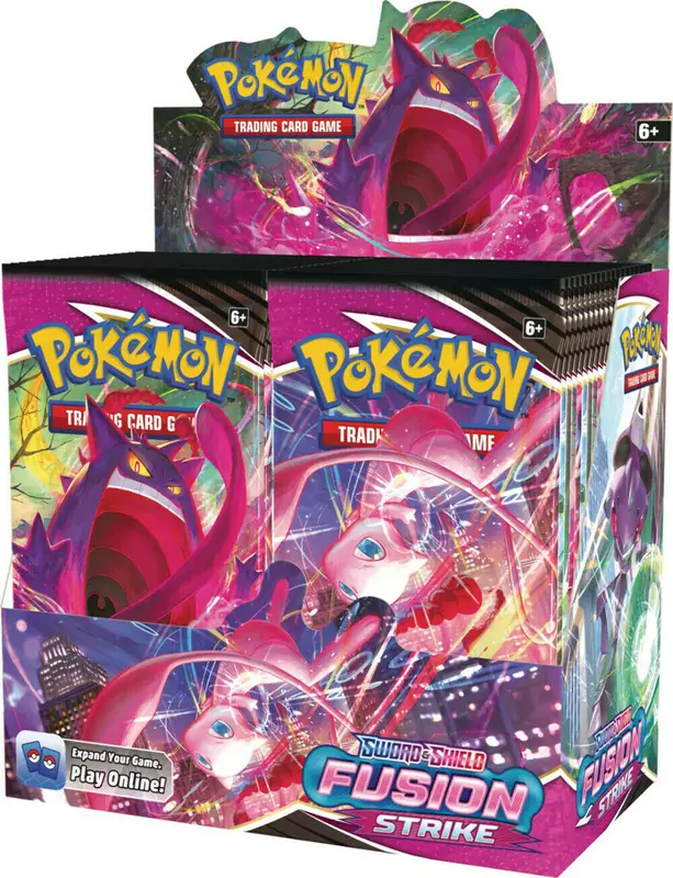 POKEMON - BOX 36 BUSTE - SPADA E SCUDO COLPO FUSIONE