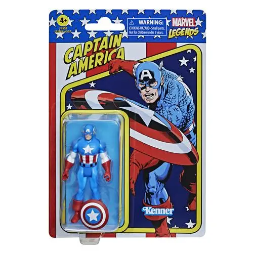 MARVEL LEGENDS RETRO - CAPTAIN AMERICA  15CM