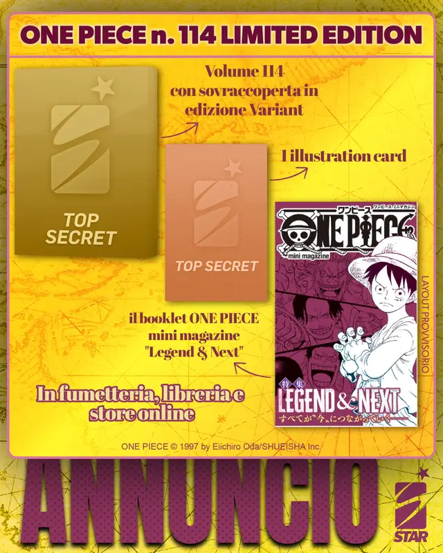 ONE PIECE 114 LIMITED EDITION