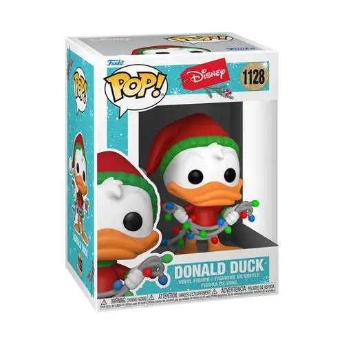 DISNEY: HOLIDAY 2021 - POP FUNKO VINYL FIGURE 1128 DONALD DUCK 9CM
