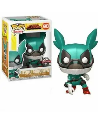 MY HERO ACADEMIA - POP FUNKO VINYL FIGURE 603 DEKU W/ HELMET (METALLIC) 9CM