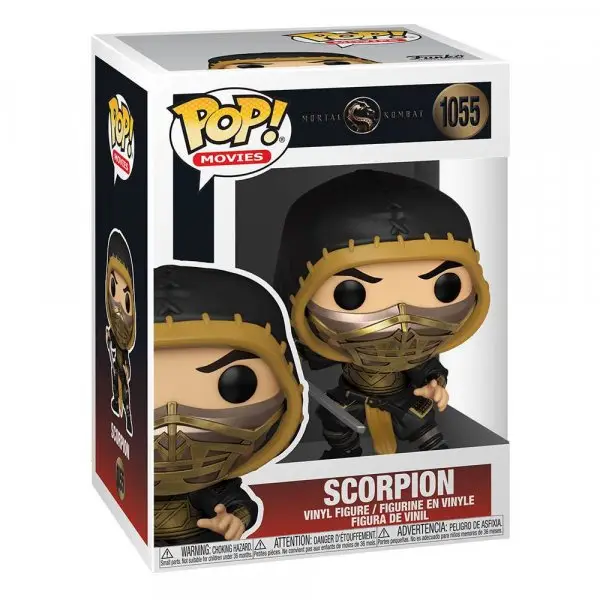 MORTAL KOMBAT - POP FUNKO VINYL FIGURE 1055 SCORPION W/CHASE 9CM - REGULAR