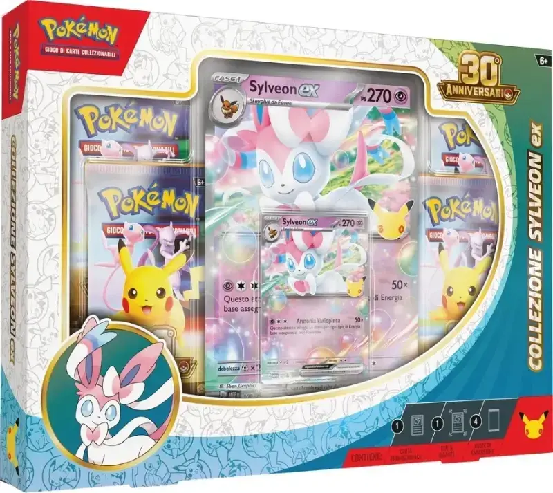 Pokémon 30° Anniversario - Collezione Sylveon-ex - IT