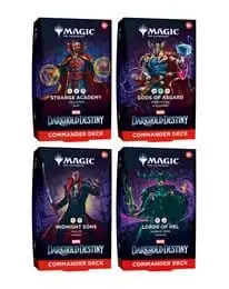 PREORDER - Magic the Gathering Marvel: Darkhold Destiny Commander Decks Case (4) english
