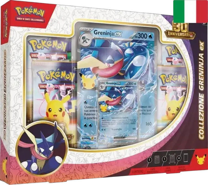 Pokémon TCG 30 Anniversario Collezione Greninja ex ITA