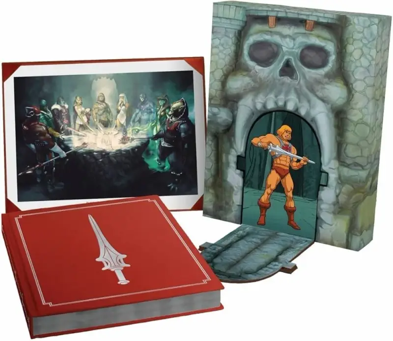 ART OF HE-MAN AND THE MASTERS OF UNIVERSE LIMITED EDITION HARD COVER BOOK