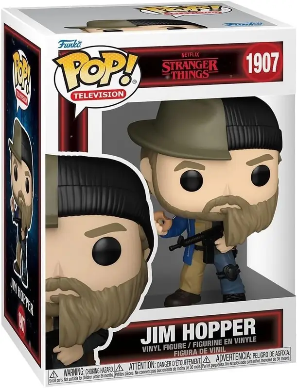 FUNKO POP Stranger Things - 1907 Jim Hopper SPLT 9cm