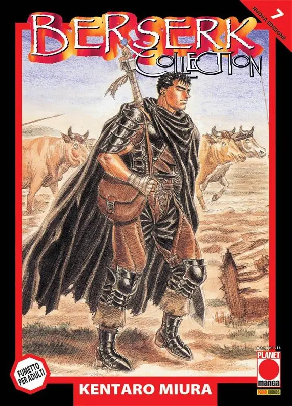 BERSERK SERIE NERA 7 RISTAMPA