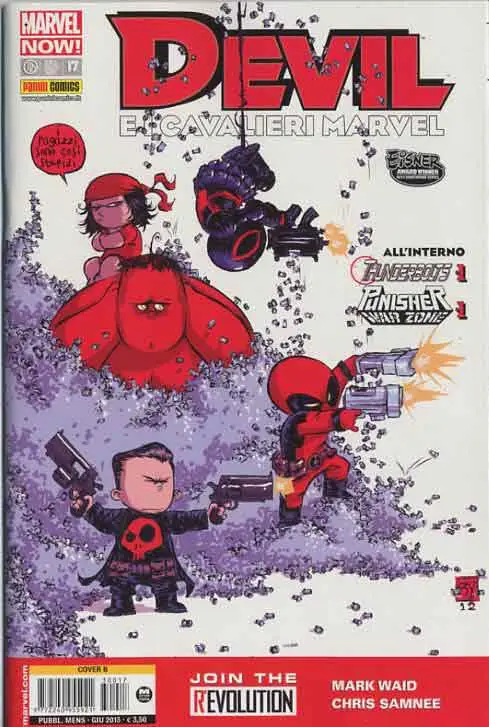 DEVIL E I CAVALIERI MARVEL 17 COVER B