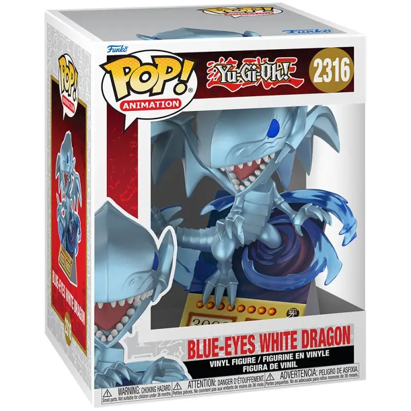 FUNKO POP Premium Animation: Yu-Gi-Oh! - 2316 Blue Eyes White Dragon