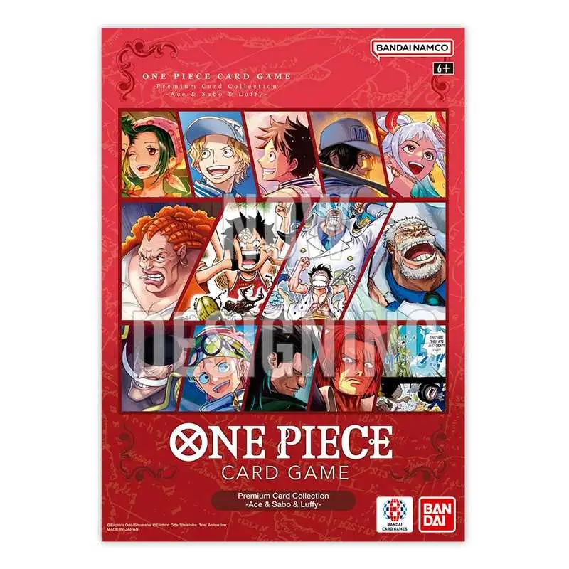 ONE PIECE CARD GAME PREMIUM CARD COLLECTION -ACE & SABO & RUFY
