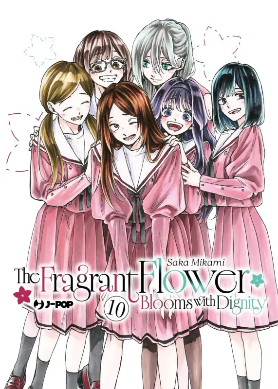 THE FRAGRANT FLOWER BLOOMS WITH 10