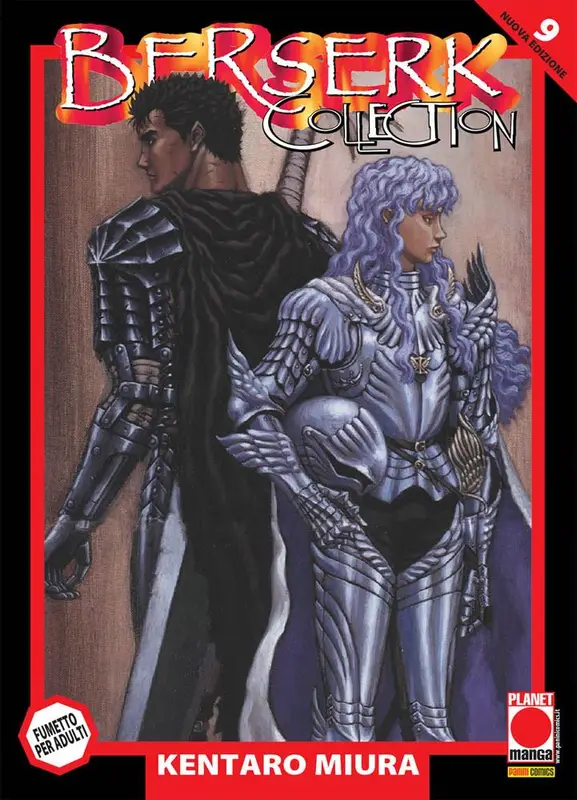 BERSERK SERIE NERA 9 RISTAMPA
