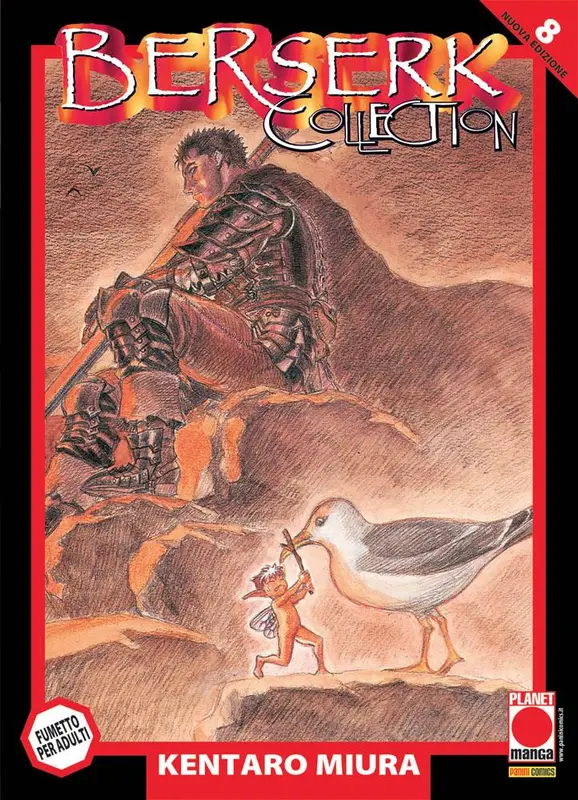 BERSERK SERIE NERA 8 RISTAMPA