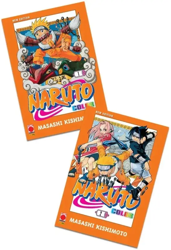 NARUTO COLOR - NEW EDITION BUNDLE 1-2